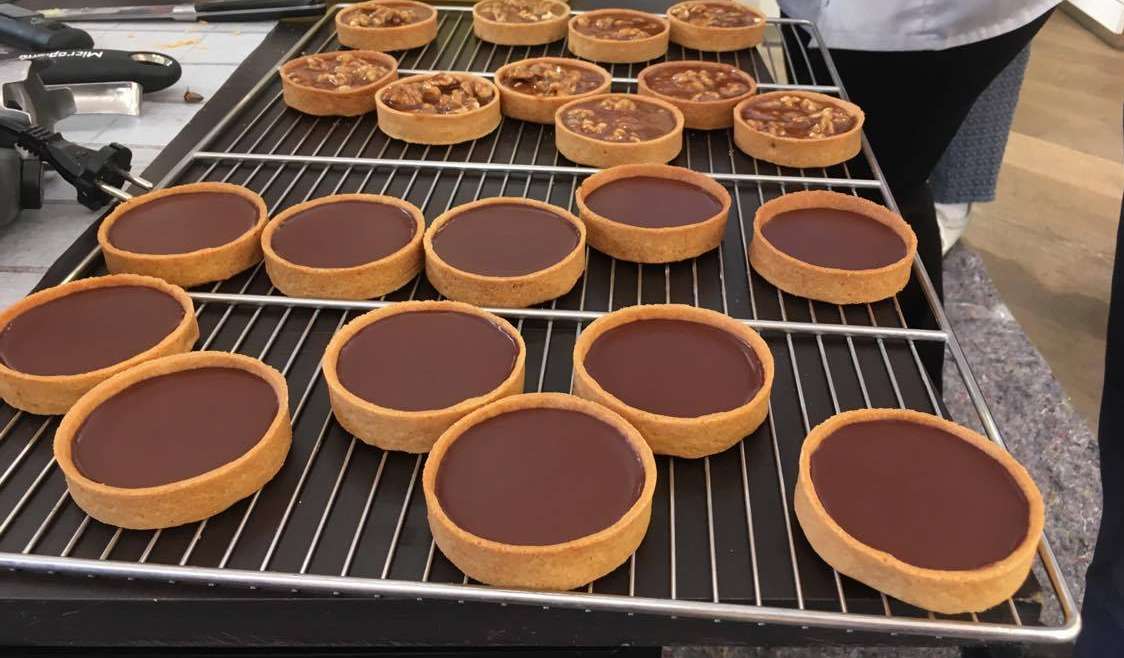 Tartes au chocolat J. Genin