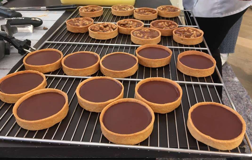 Tartes au chocolat J. Genin