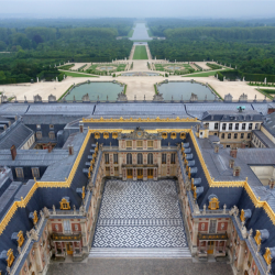 View of the Chateau de Versailles