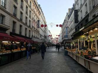 Marché rue Cler