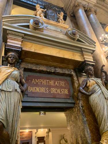 Amphithéâtre de l'Opéra garnier