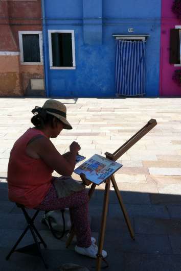 À la rencontre d'une peintre parisienne