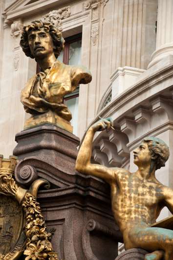 The Palace Opéra Garnier in Paris