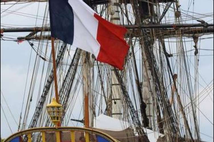 Exceptional Dinner on board the Hermione Saint Malo Independence day Lafayette Hermione event dinner