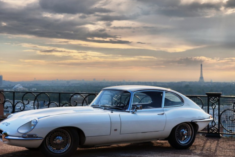Voiture - jaguar type e